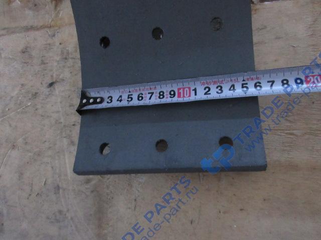 Реальная фотография тормозная накладка 12 отв.qy50kа 860527684 xcmg