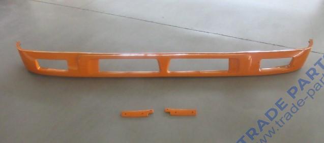 Реальная фотография бампер shaanxi f2000 низ пластик оранжевый 81.41613.0074