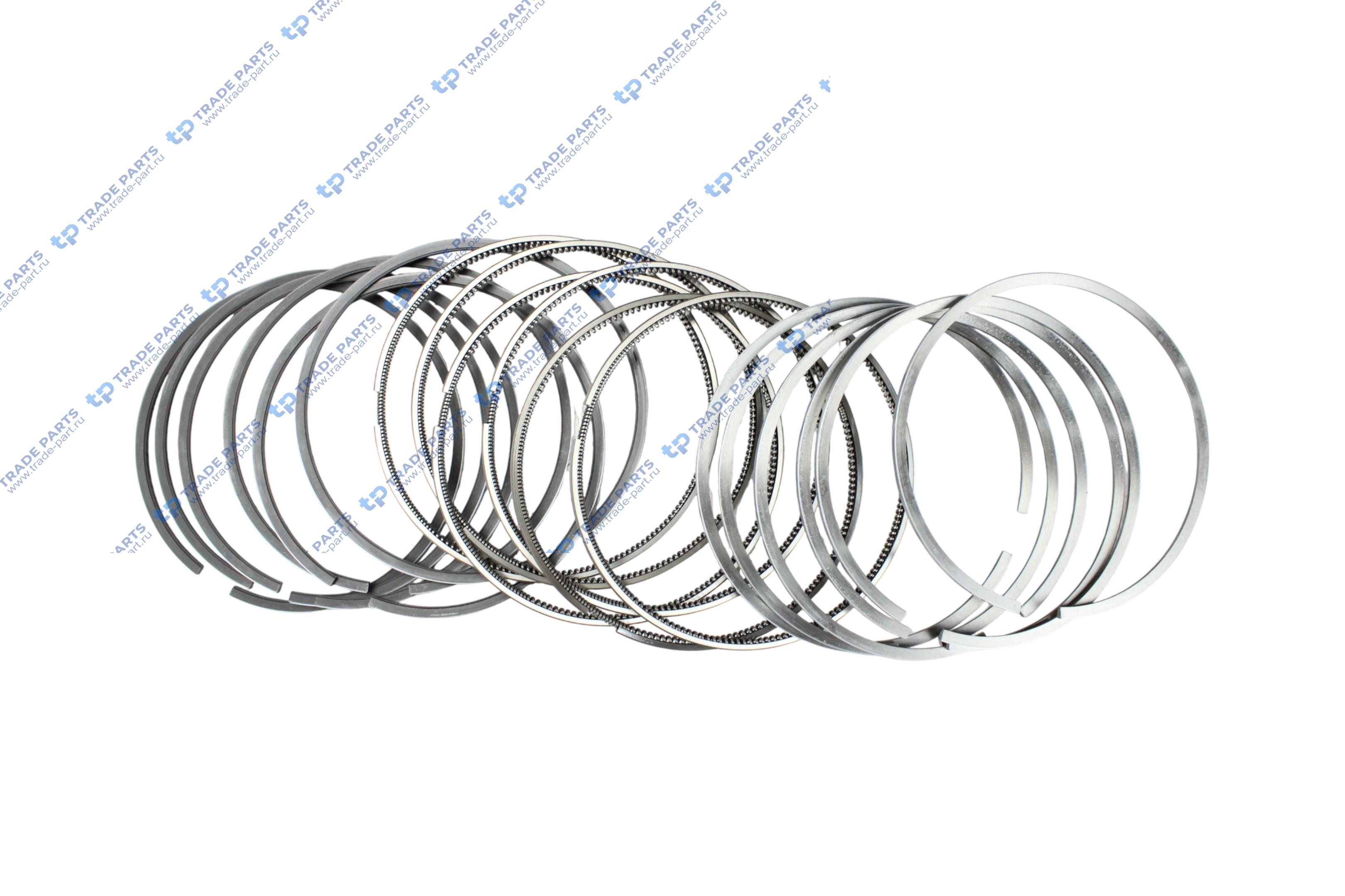 Реальная фотография кольца поршневые dcec ism11, qsm11 huatai