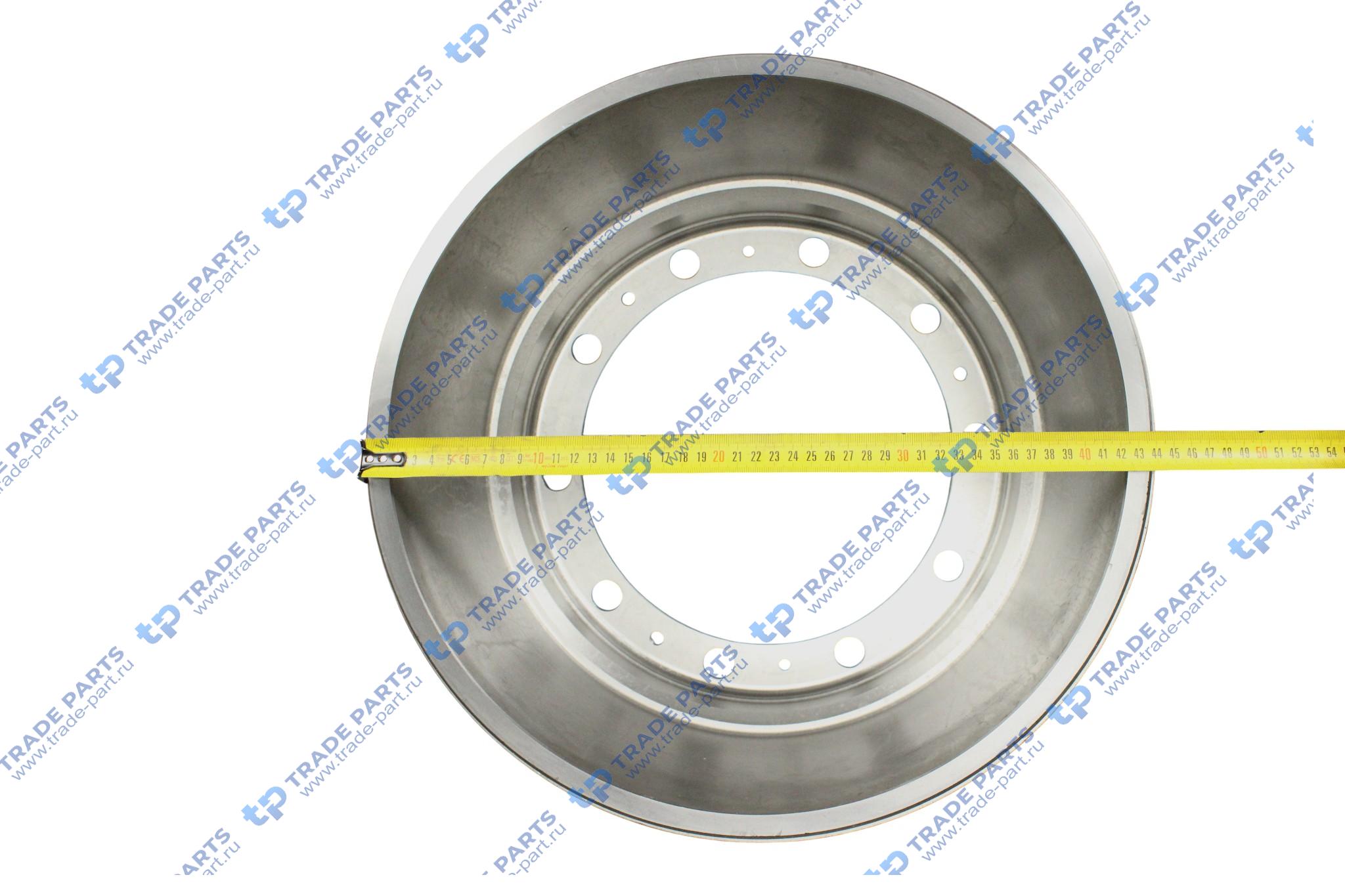 Реальная фотография барабан тормозной scania (413x178x263) пр-во турция