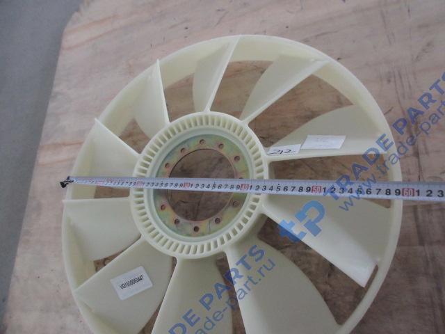 Реальная фотография крыльчатка вентилятора d=590 10 лопастей с ободом howo vg1500060447