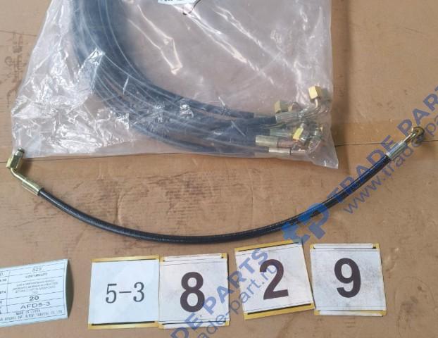 Шланг вертикальный низкого давления с двойным изгибом(500) SITRAK C7H/C7H MAX/HOWO T5G