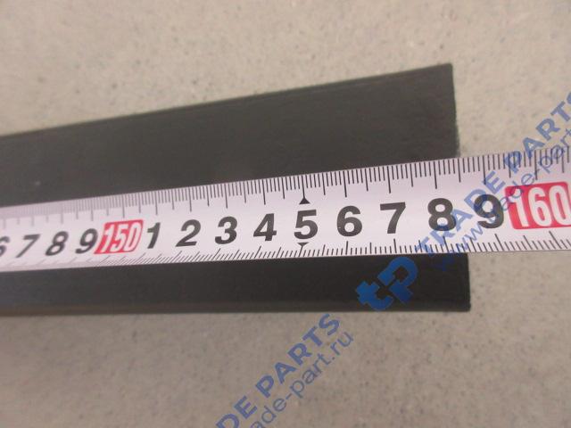 Реальная фотография лист задней рессоры №1 22x90 м16 отв. l=1585