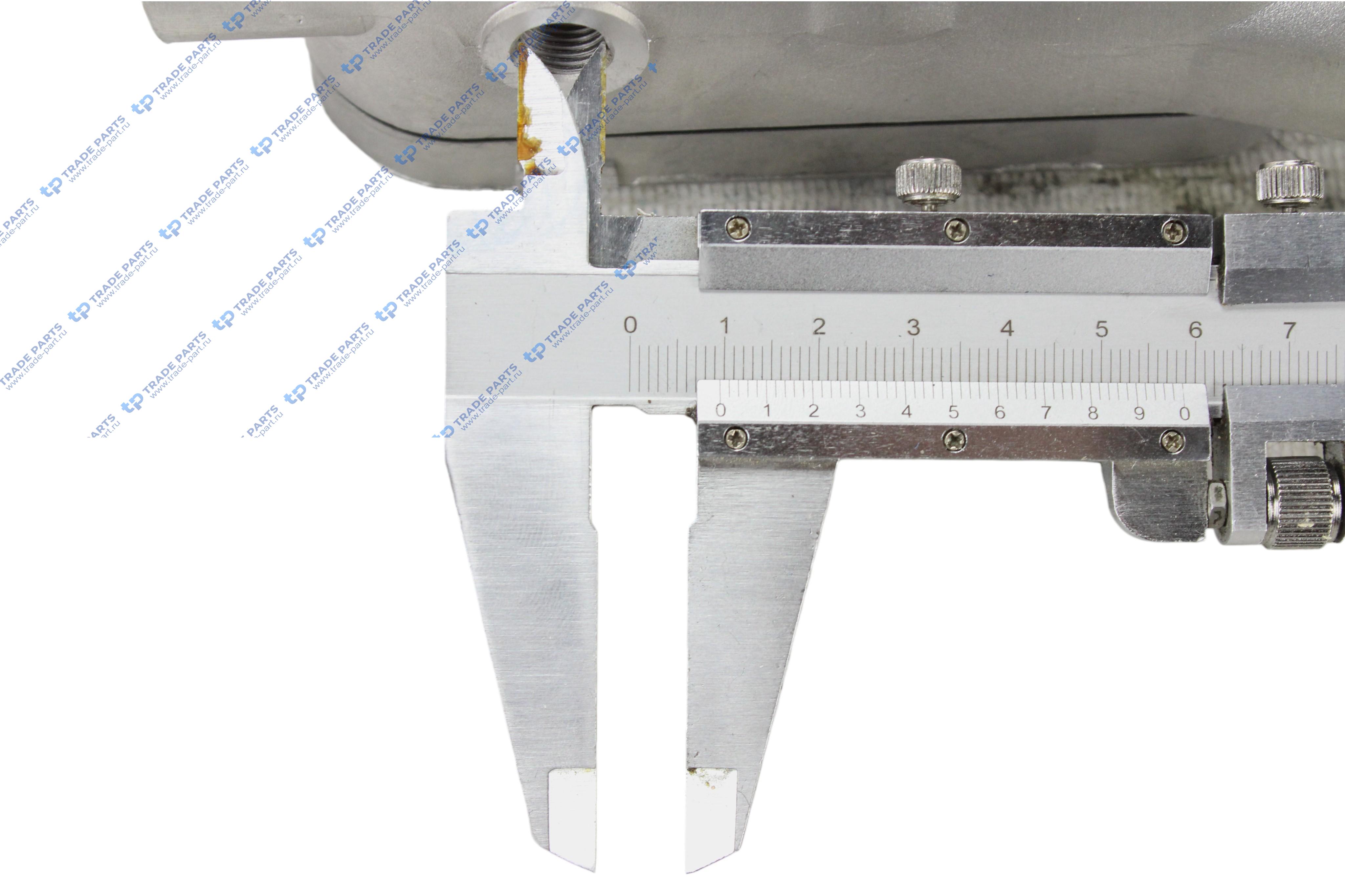 Реальная фотография головка компрессора mb actros (в сборе с клапанной плитой и прокладками)