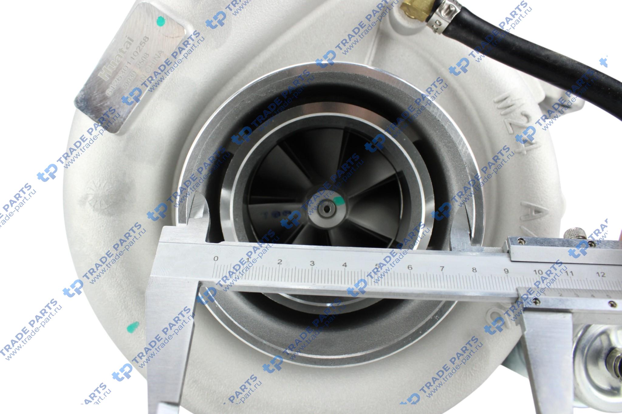 Реальная фотография турбокомпрессор wp12  420 л.с. 612630110258 huatai