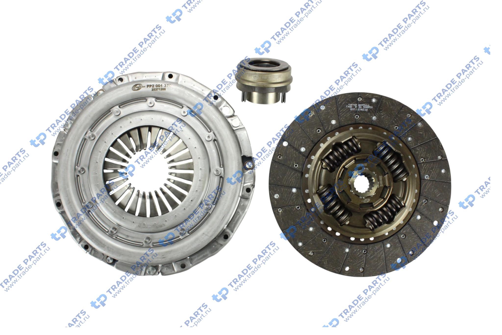 Комплект сцепления MB OM934 G71-6, G90-6 362mm.