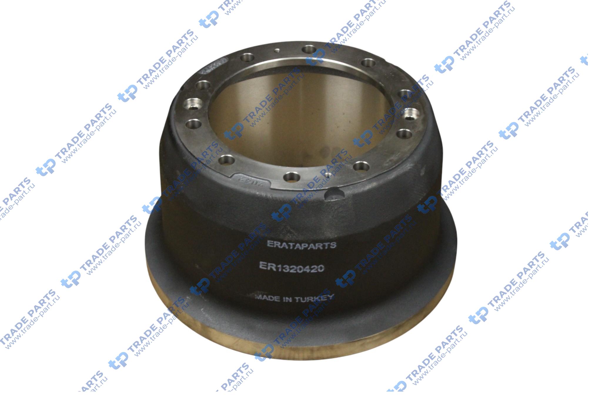 Реальная фотография барабан тормозной! 420x213 h=287.5 d=285/335 n10x24 daf пр-во турция