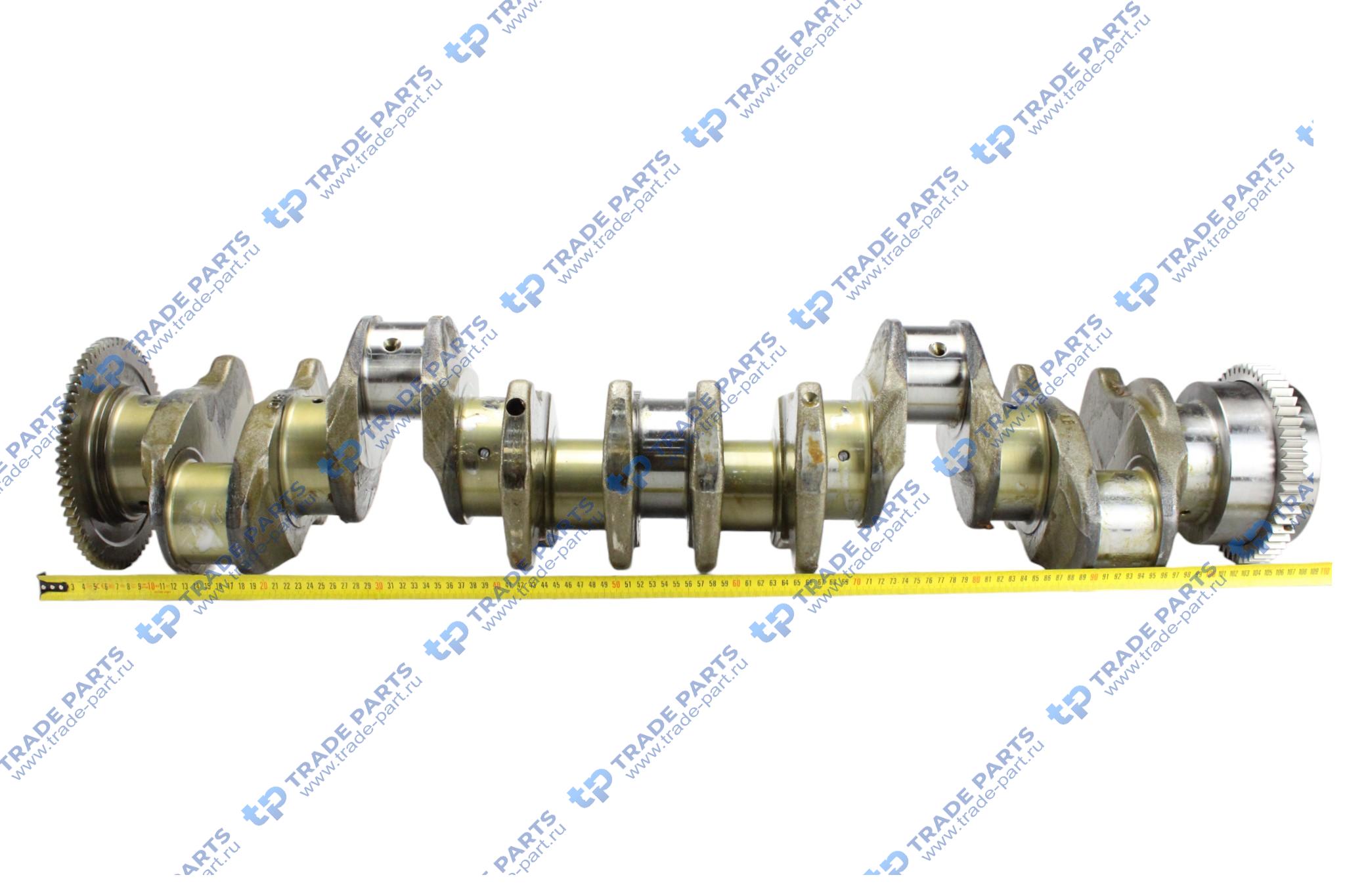 Реальная фотография коленвал в сборе 6dm-81d 1005010-81d (литой) huatai