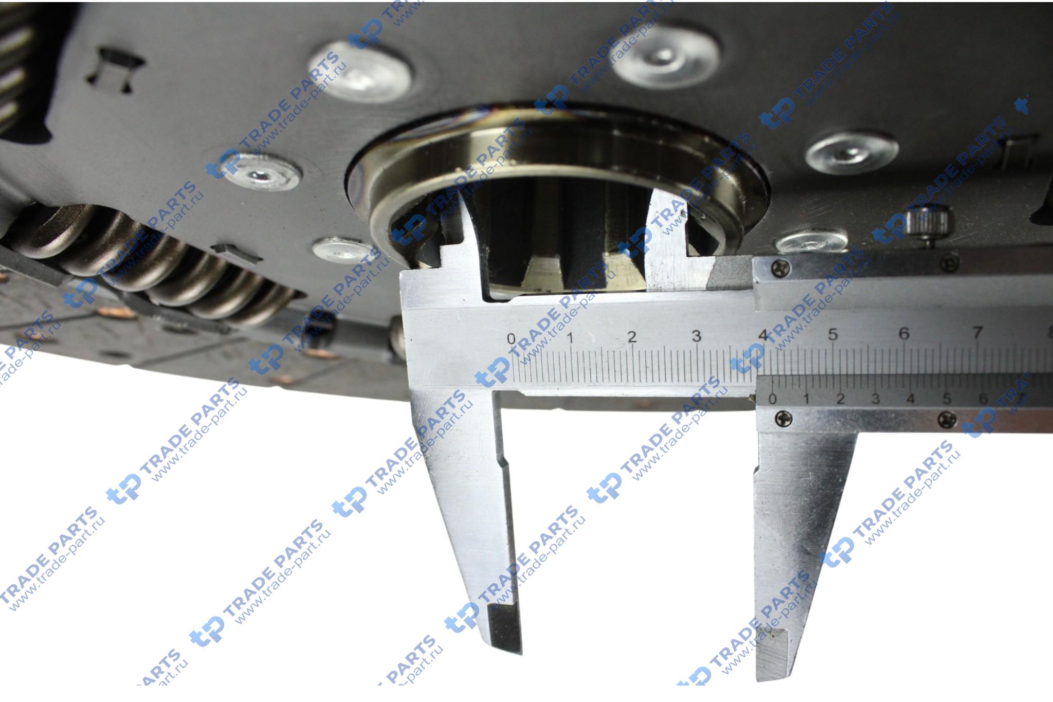 Реальная фотография комплект сцепления man tgs, tgx zf as-tronic amt 430 mm.