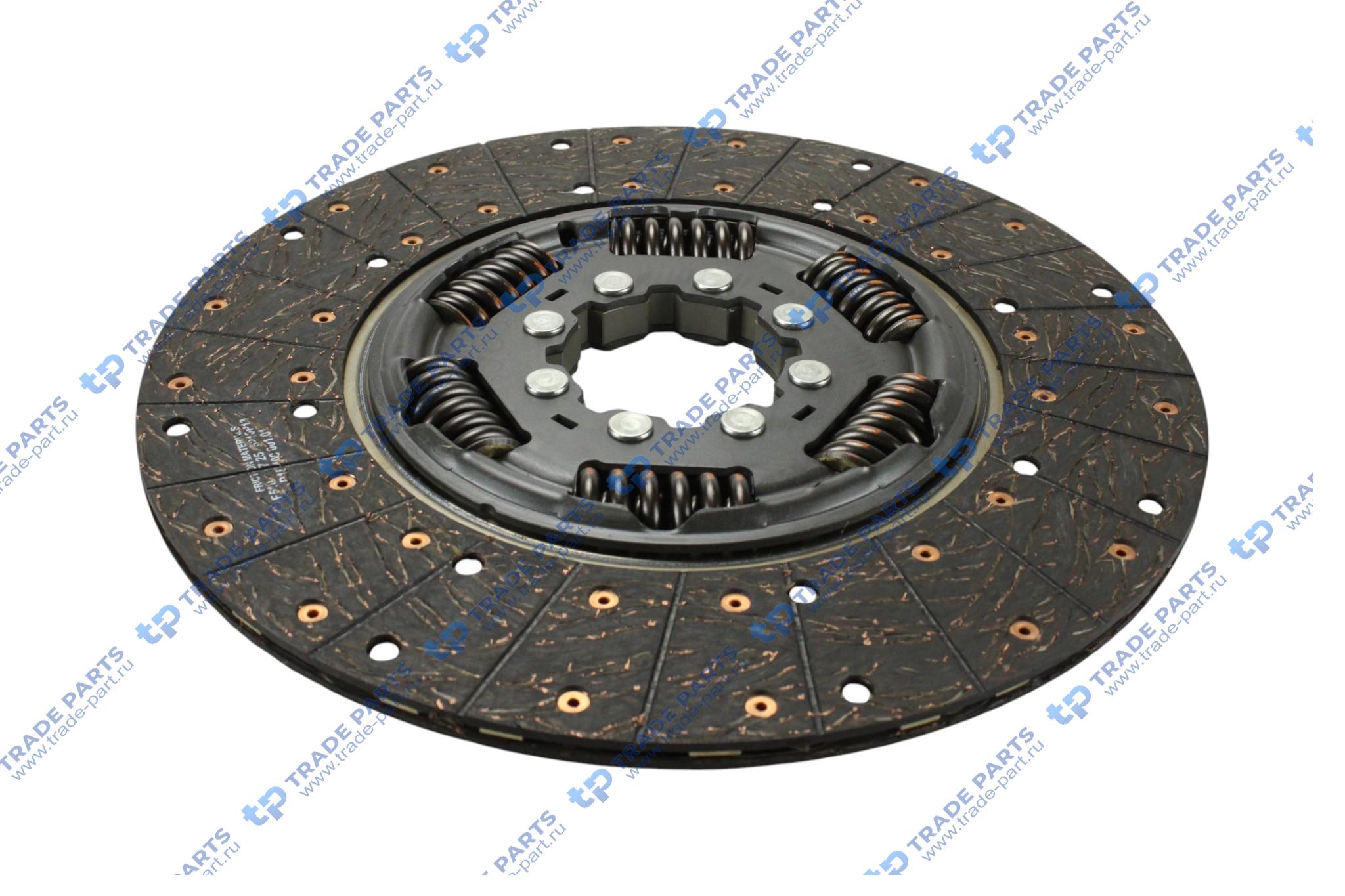 Реальная фотография диск сцепления без шлицов man tga, tgs, tgx d2066lf, d2676lf zf ecosplit 3 manuel 400 mm. twin disc