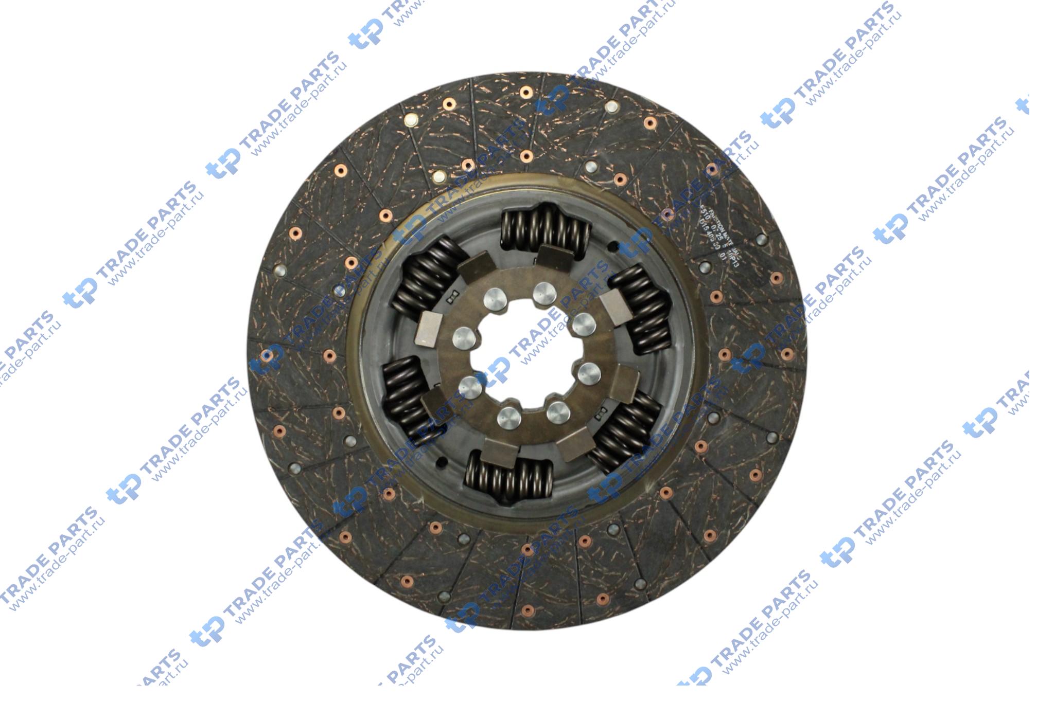 Реальная фотография диск сцепления без шлицов mb om501la, om502la, om541la g330-12 powershift amt 400 mm. twin disc