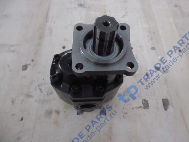 Реальная фотография насос подъёма кузова (hyva) (вал 8 шлицов,диаметр входного и выходного отверстий 30 мм),