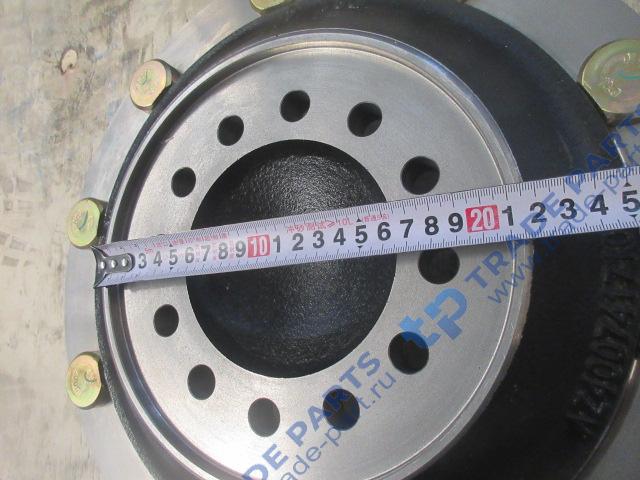 Реальная фотография ступица передняя с колесными шпильками балка vpd71 sitrak аналог wg4071418041 качество о