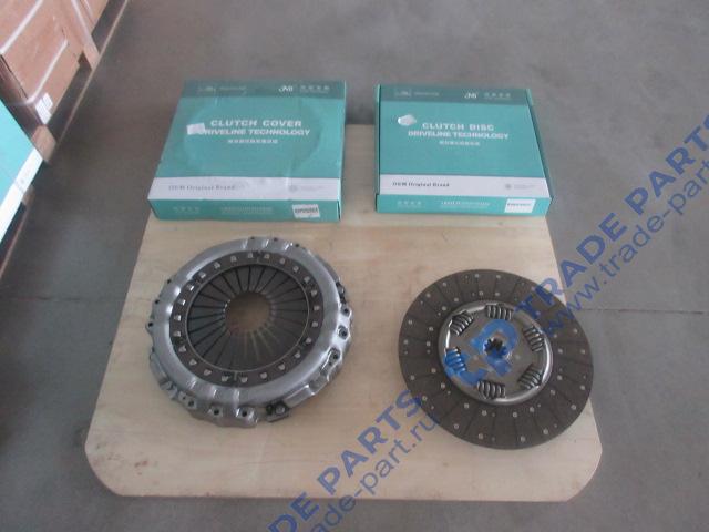 Реальная фотография комплект сцепления sitrak c7h mc13 ato акпп zf traxon (диск+корзина)