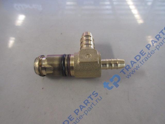 Реальная фотография штуцер т-образный тройник тормозной системы ng12/nw9/nw6 howo t5g, sitrak c7h