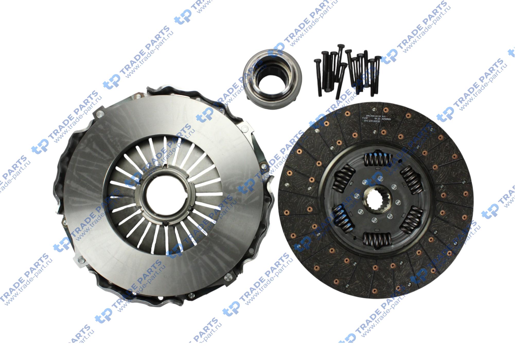 Реальная фотография комплект сцепления om471 g230-16, g260-16 manuel mercedes actros mp4/mp5 arocs (euro 6) 3342,4142