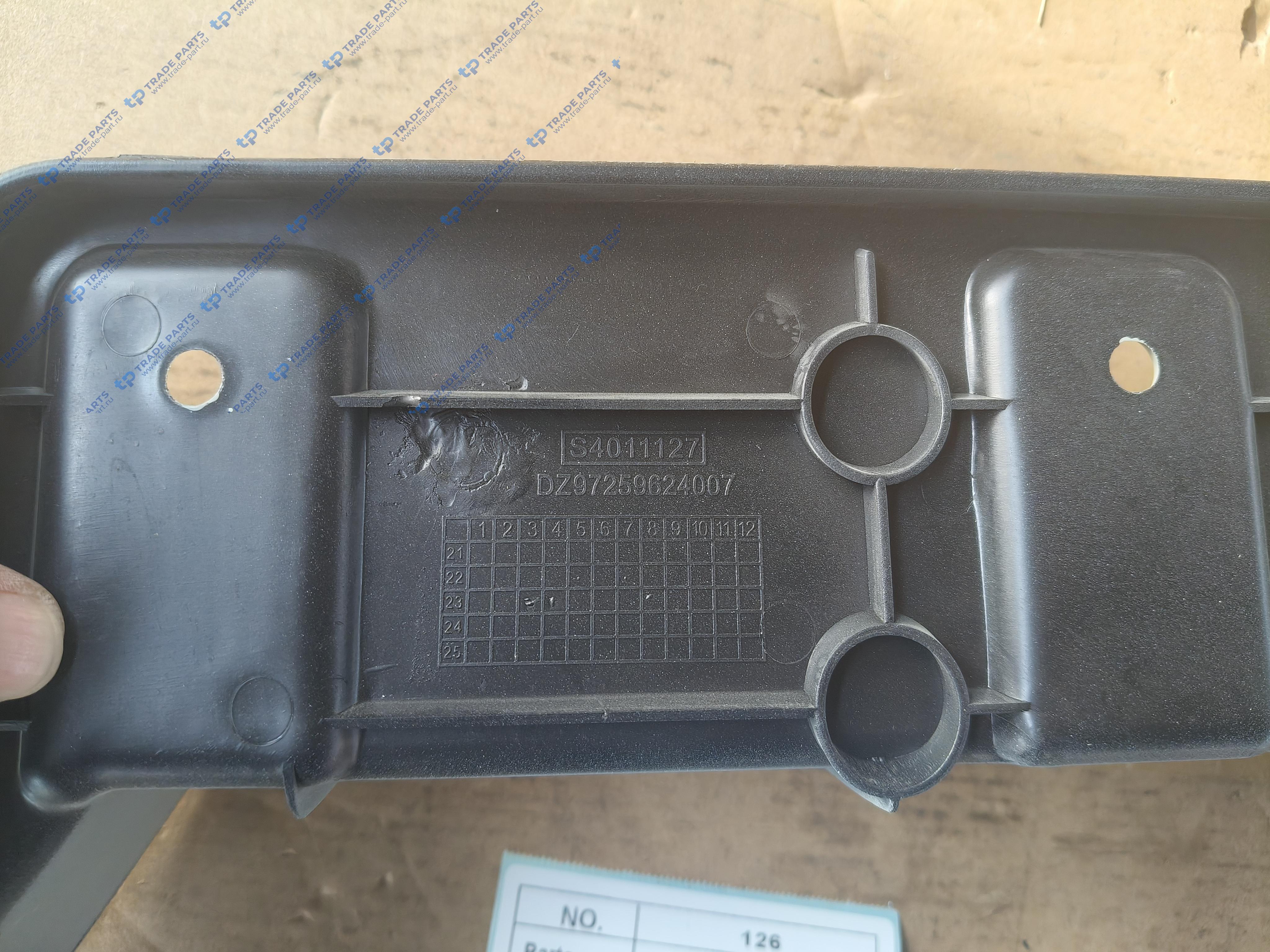 Реальная фотография накладка бампера торцевая левая shaanxi x3000 рестайлинг с 2023 года x5000