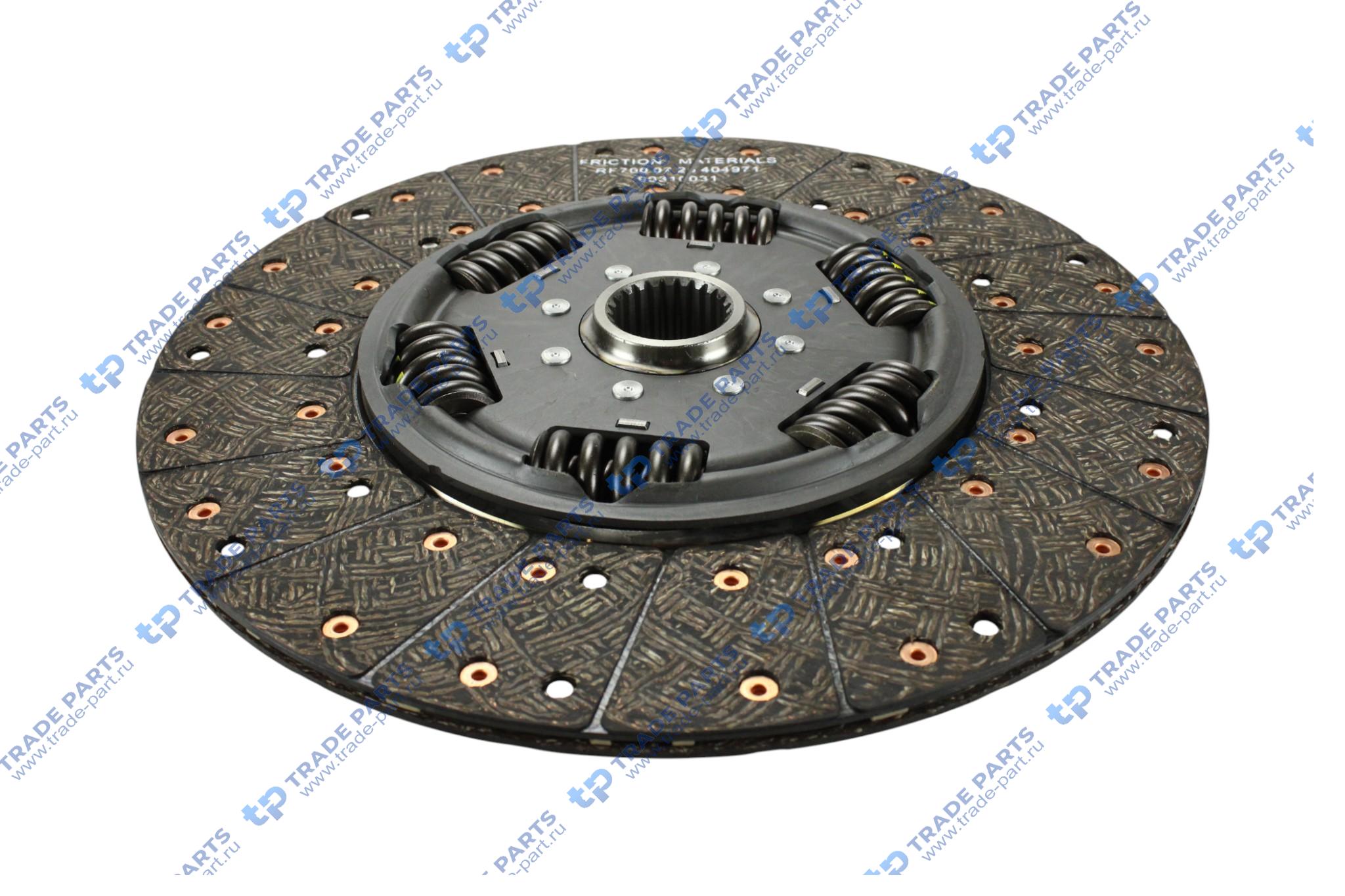 Реальная фотография диск сцепления scania p, g, r, t dc9/11/12,dsc9/11/12/14,dt12 grs905 r (k432-36/37 /62) 430 mm.