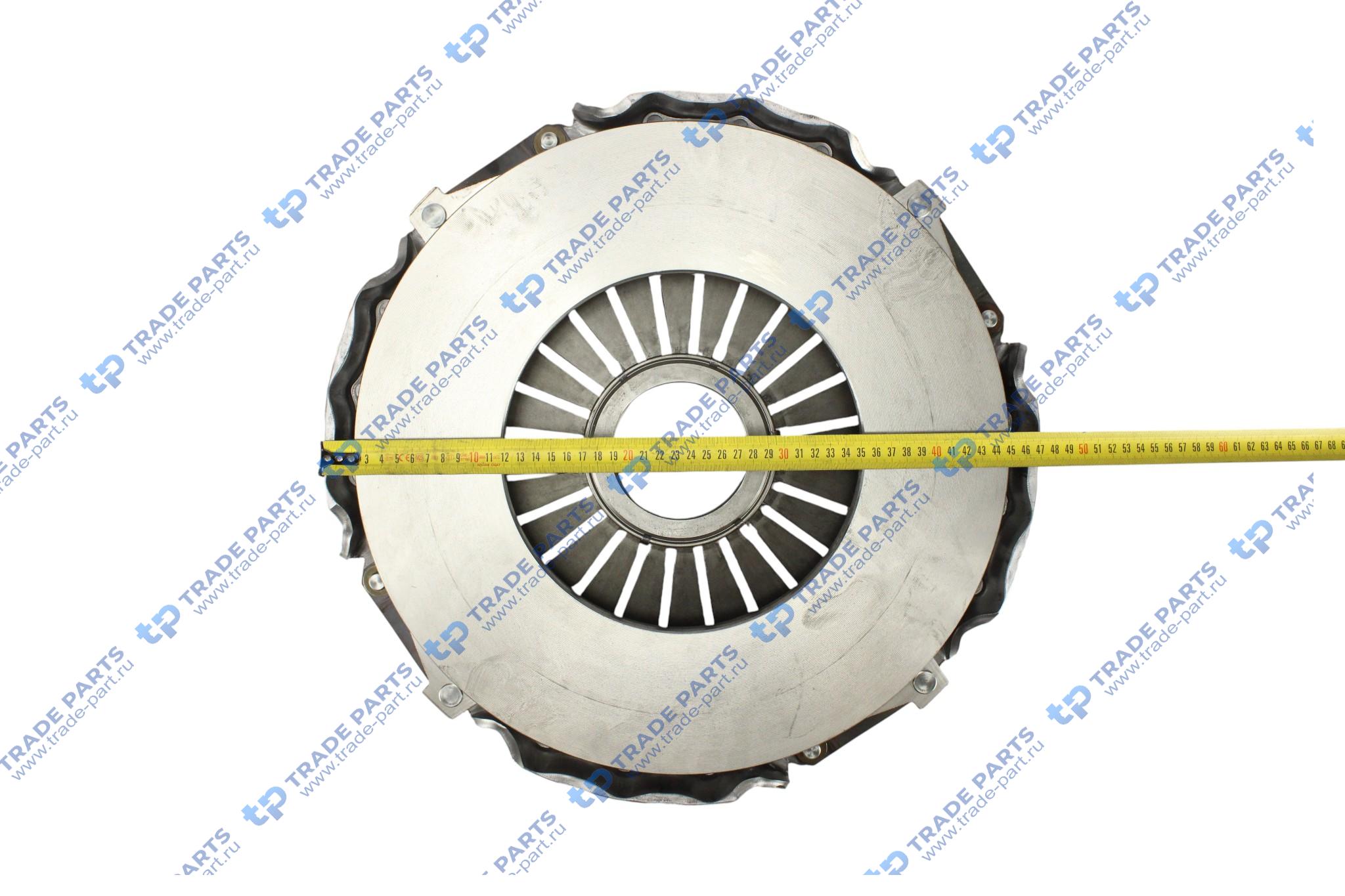 Реальная фотография корзина сцепления scania 4 series 430 mm.