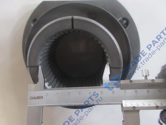 Реальная фотография фланец редуктора среднего моста передний (ф=180мм, 4 отв.45 зуб) faw j6