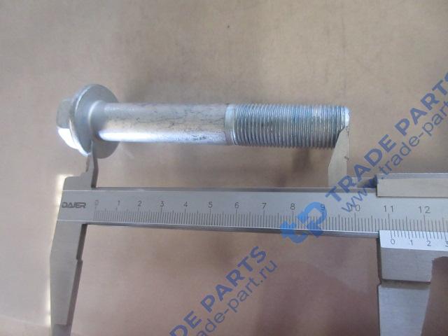 Реальная фотография болт m18х1,5 l=110 крепления реактивной тяги (к балке) sitrak и howo