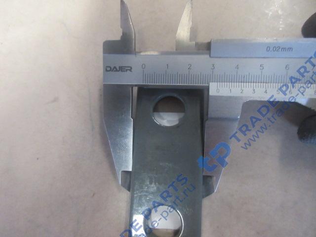 Реальная фотография пластина кронштейна стабилизатора sitrak качество о