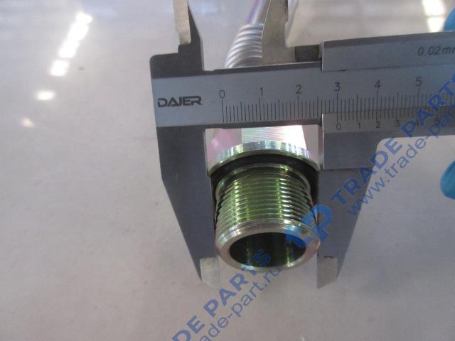 Реальная фотография трубка слива масла с турбины sitrak mc11/mc13 качество о