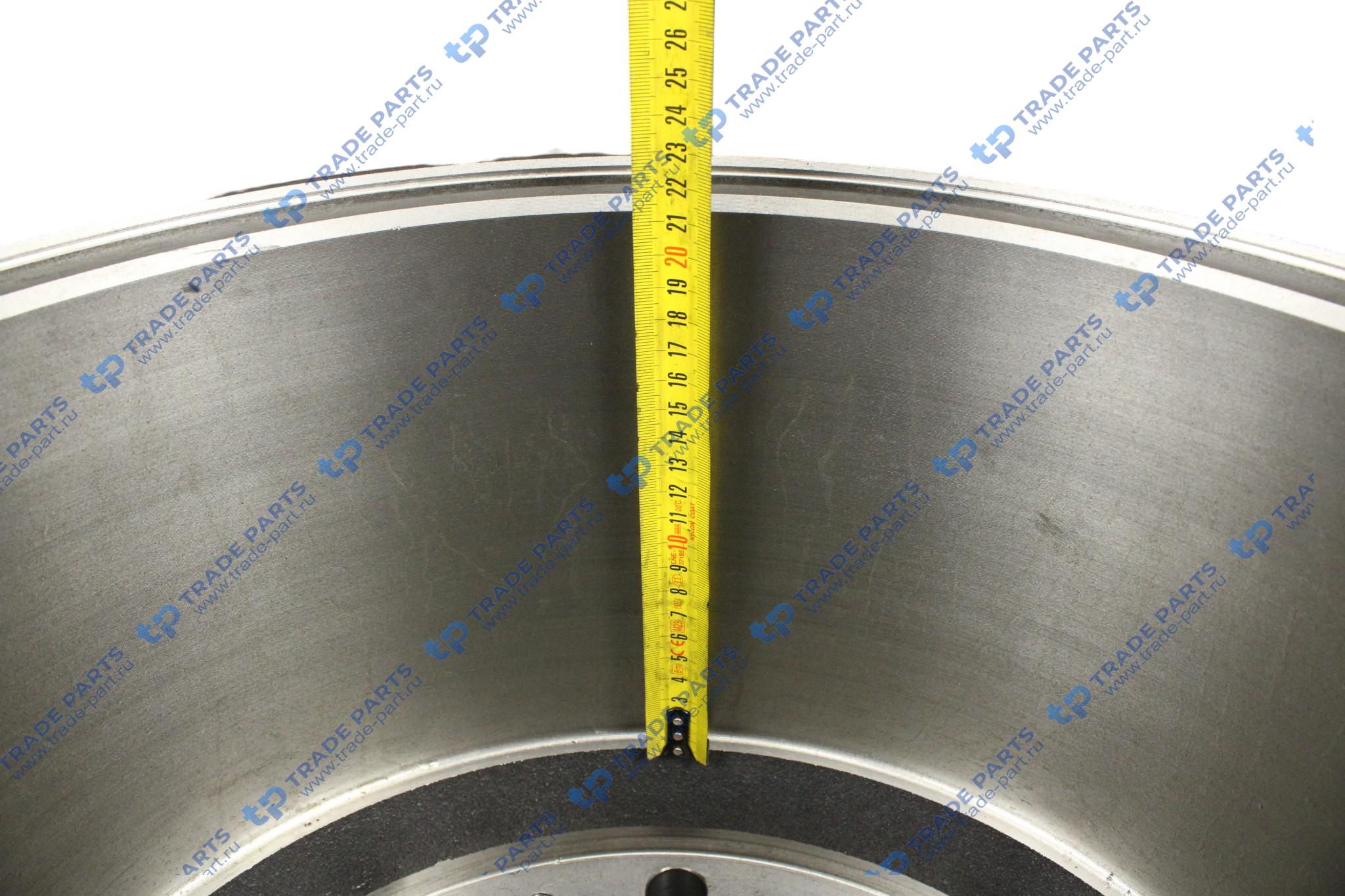 Реальная фотография барабан тормозной задний iveco trakker 410x213/285 h289.5 n10x23+2x12 пр-во турция