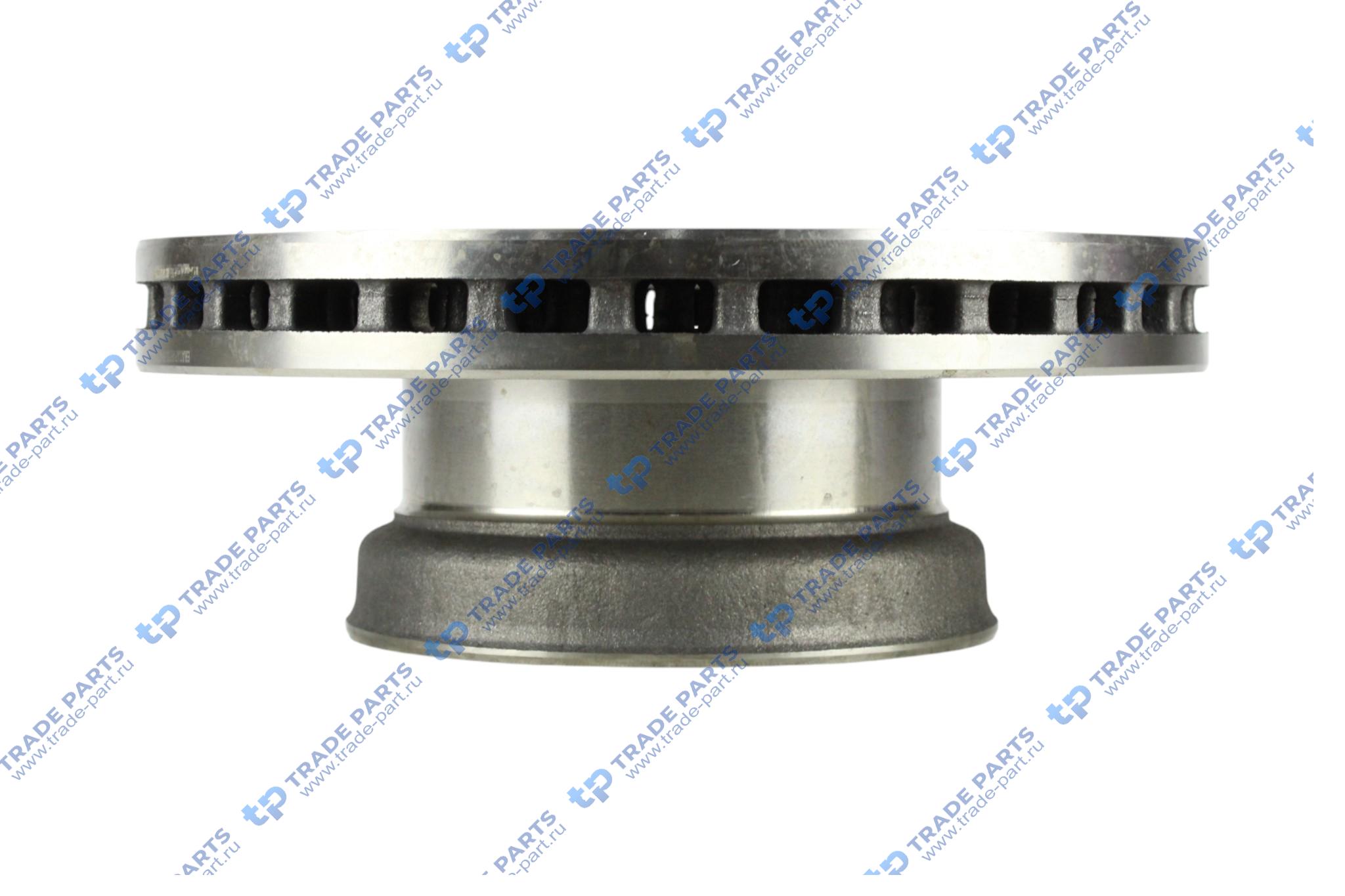 Диск тормозной MERCEDES Atego задний (377/176х45/138 8n M14х1.5мм) пр-во ТУРЦИЯ