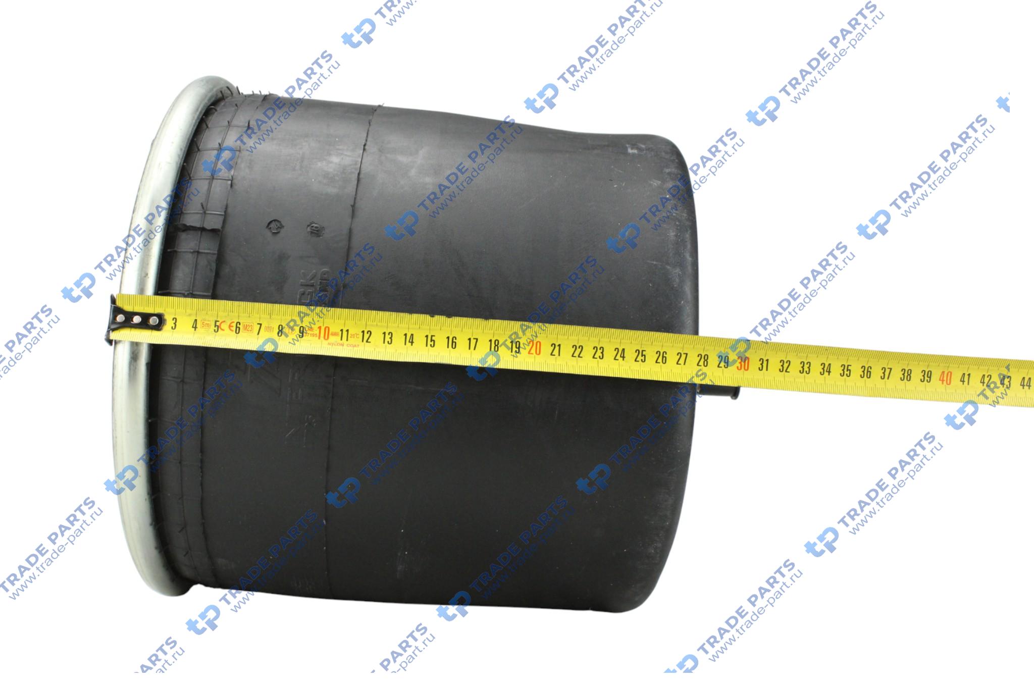 Реальная фотография пневмоподушка со стак. 2шп.м12 смещ.20 1отв-шт.м22 поршень сталь 1шп.m20 bpw gigant