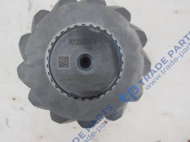 Реальная фотография главная пара конических шестерен i=2,846, z=37:13 shacman x6000