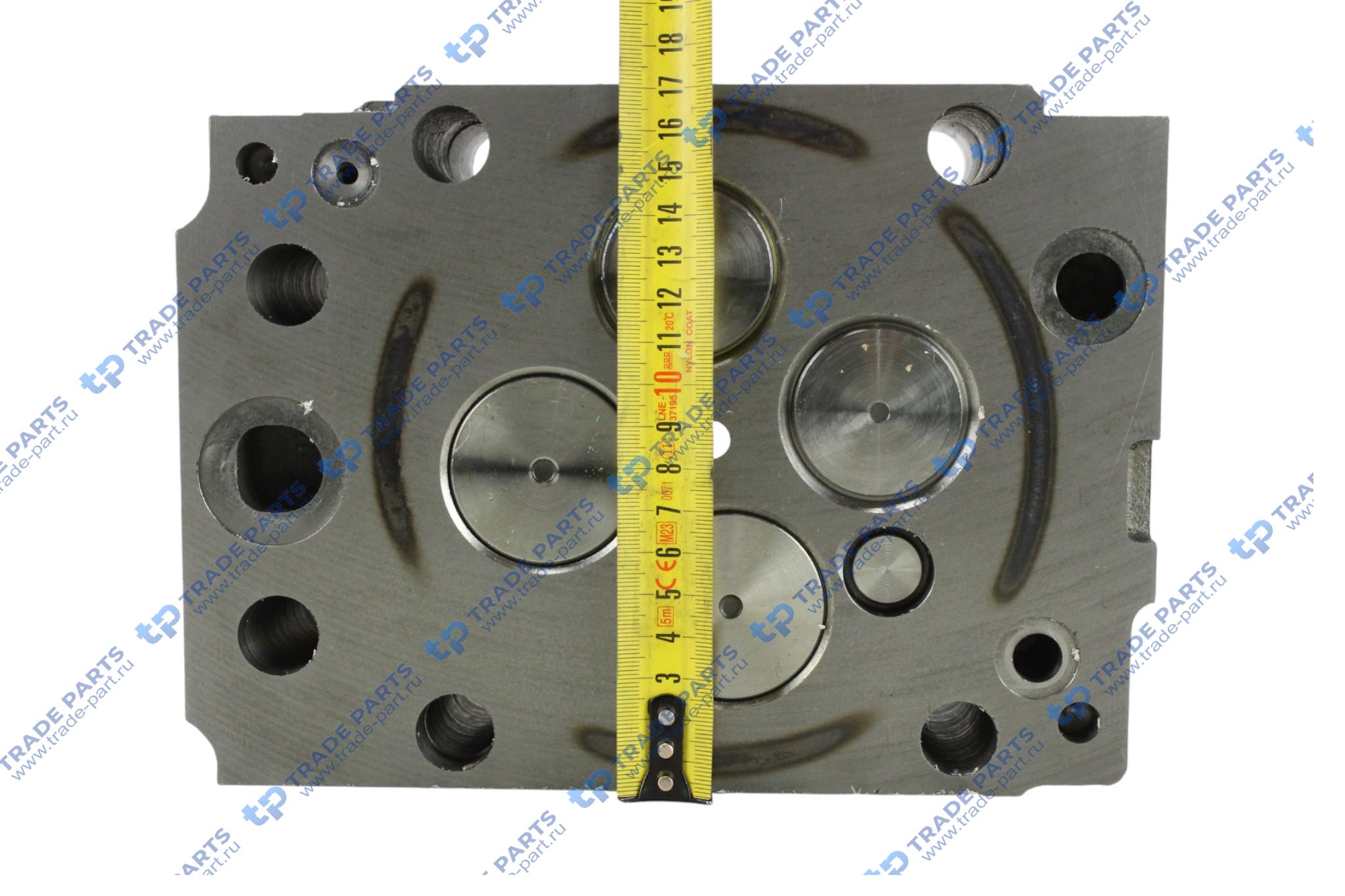 Реальная фотография головка блока (с клапанами) mb om 501/502 la