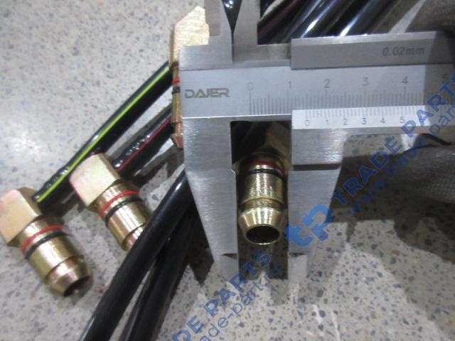 Реальная фотография трубки тормозные к рессиверу комплект faw качество о