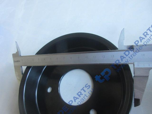 Реальная фотография шкив водяного насоса sitrak mc11/mc13