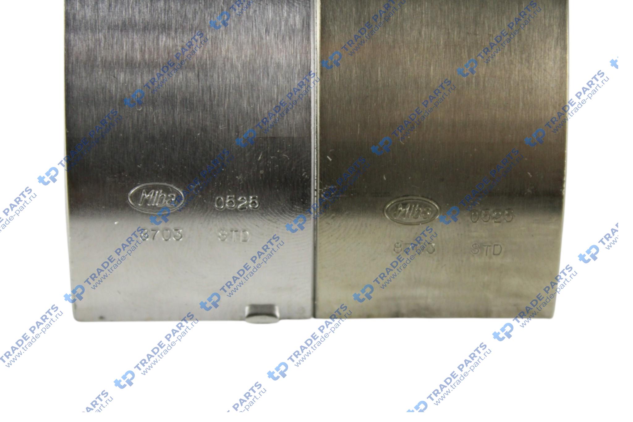 Реальная фотография вкладыши коренные std mb om470 комплект