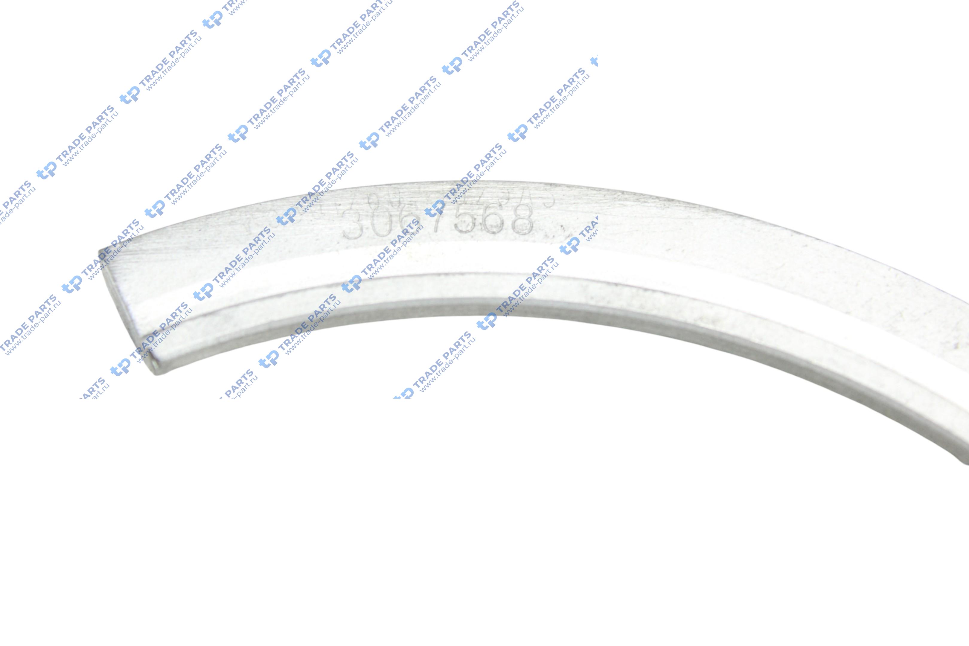 Реальная фотография полукольца коленвала nt855  3067568 huatai