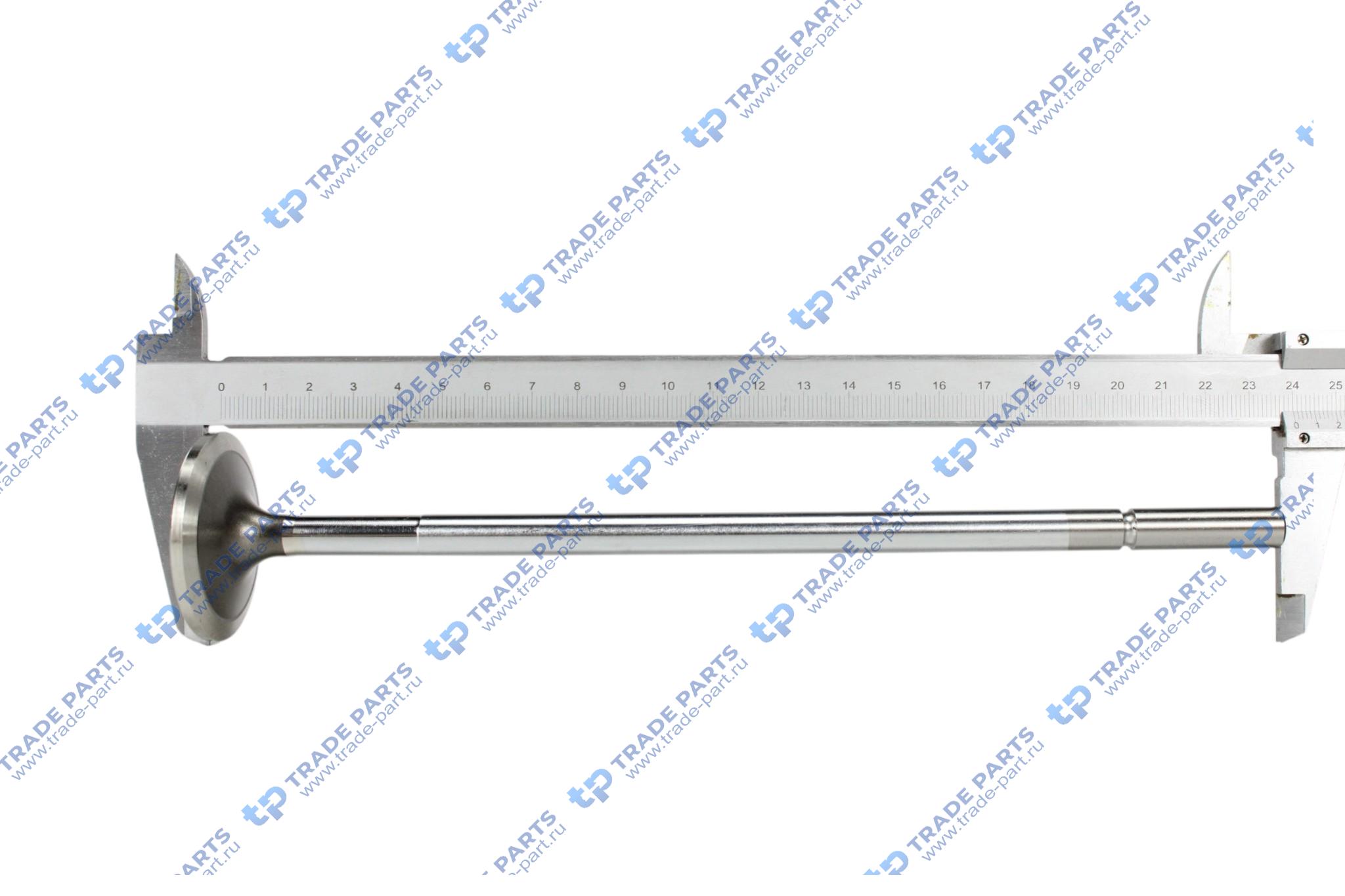 Реальная фотография клапан впускной 47x9.5x240 19° mb actros om471/472 material 21-4n