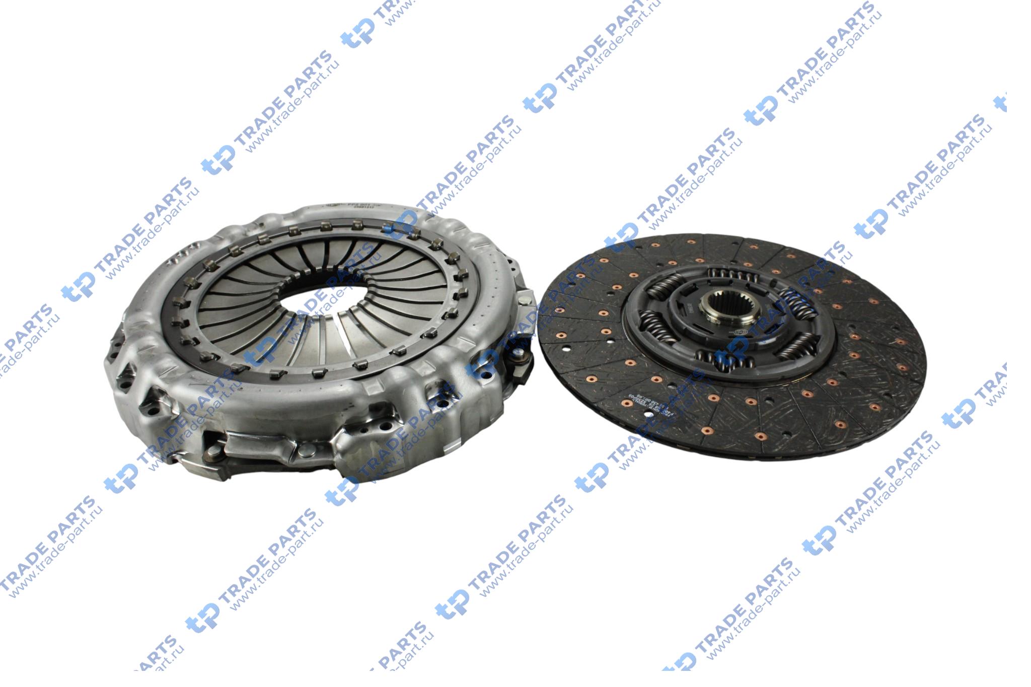 Реальная фотография комплект сцепления без выжимного renault premium kerax