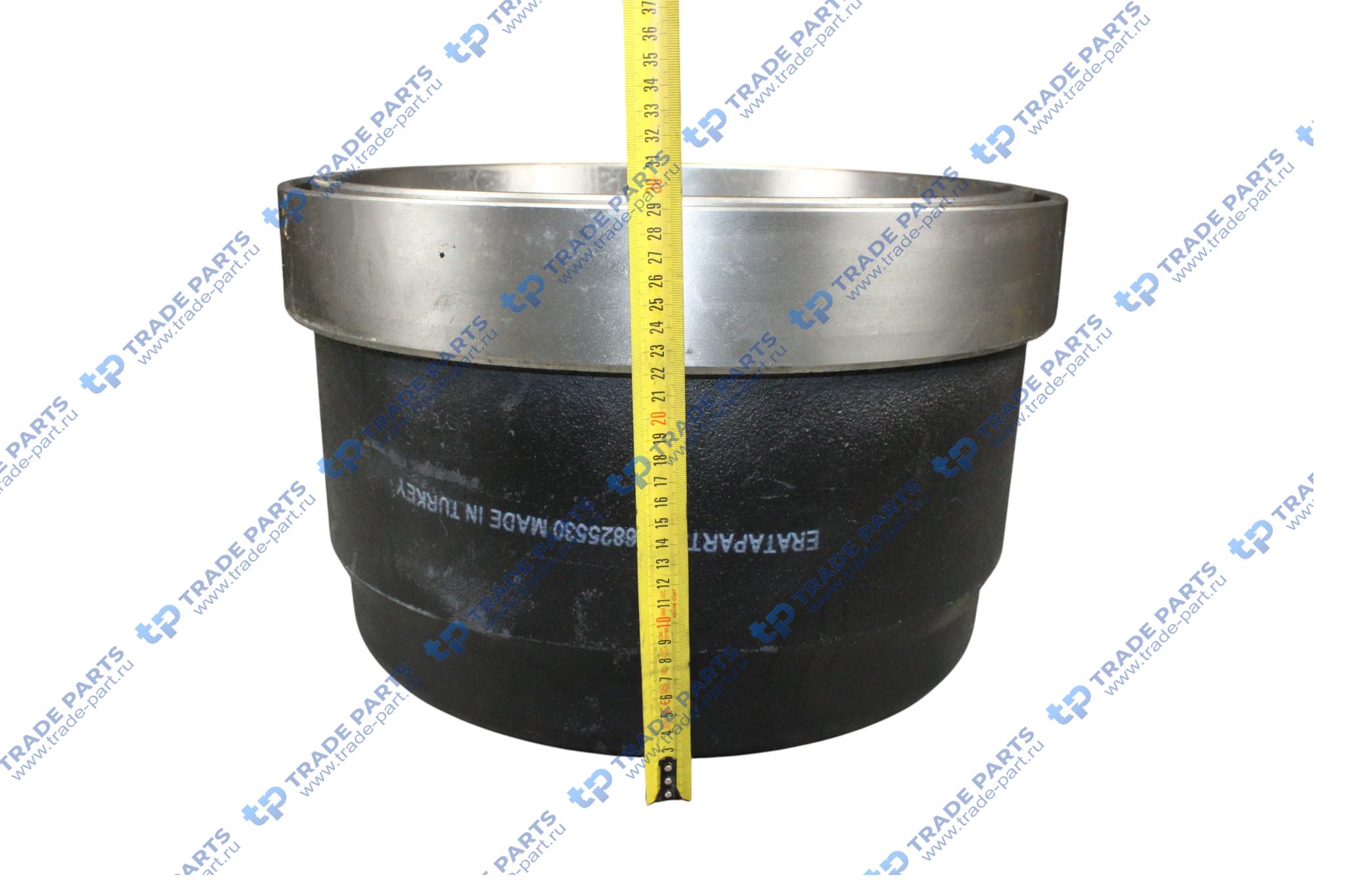 Реальная фотография барабан тормозной volvo fl/f/fm/fh/nh 410x200/218 h=294 d=282/335 n10x28/n2xm20/n2x18/9 пр-во турция