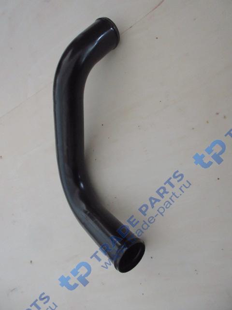 Реальная фотография патрубок радиатора нижний сливной shacman x6000 качество о