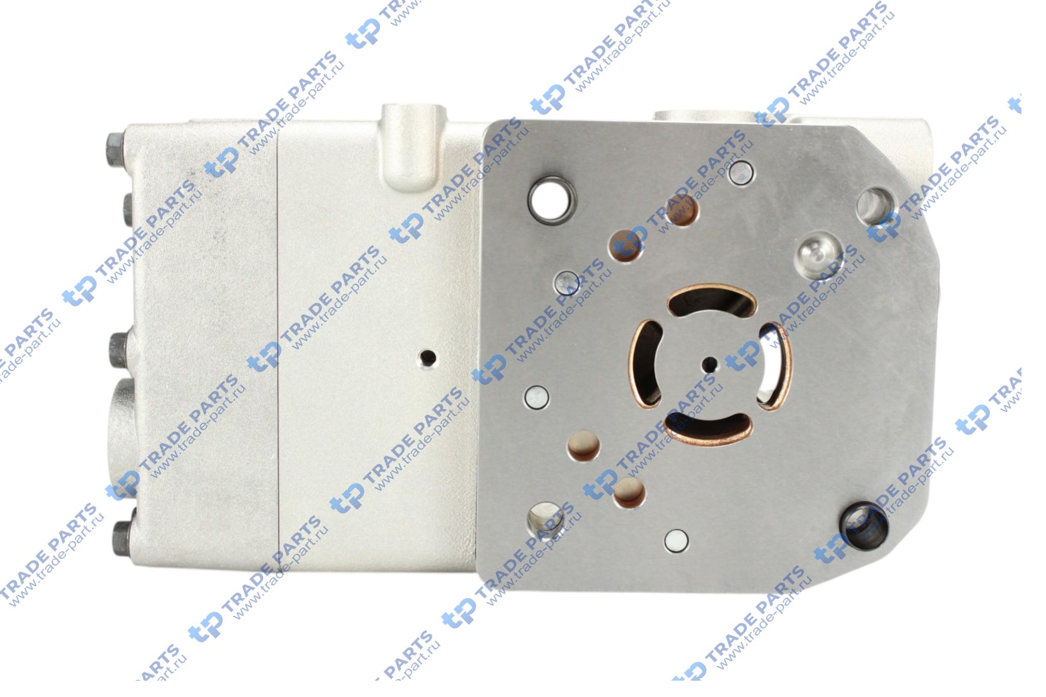 Реальная фотография головка компрессора mb actros om501/502 (1-цилиндровый) в сборе euro 4, 5