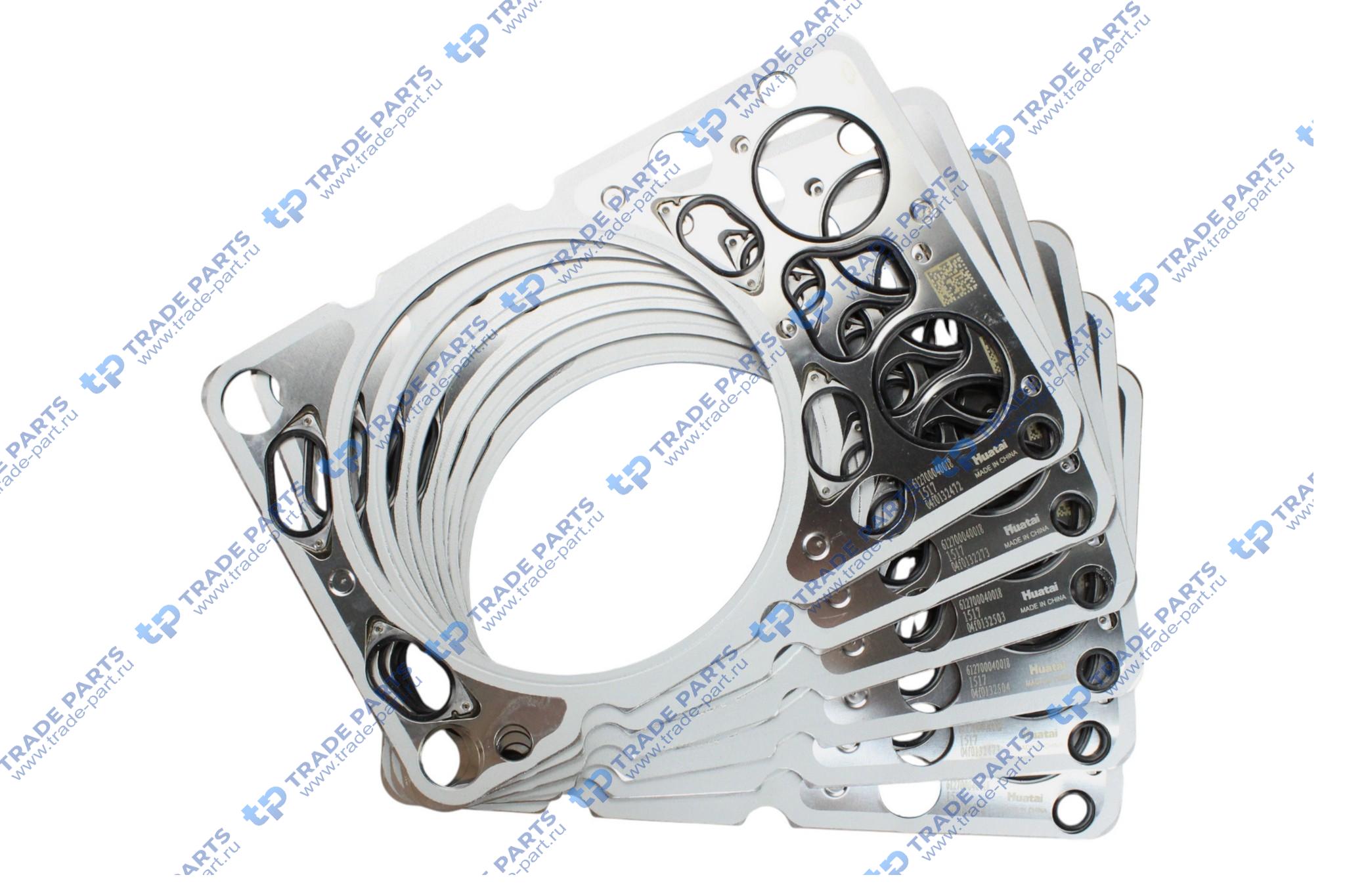 Реальная фотография комплект прокладок двигателя wp13 x3000 (ремкомплект) huatai