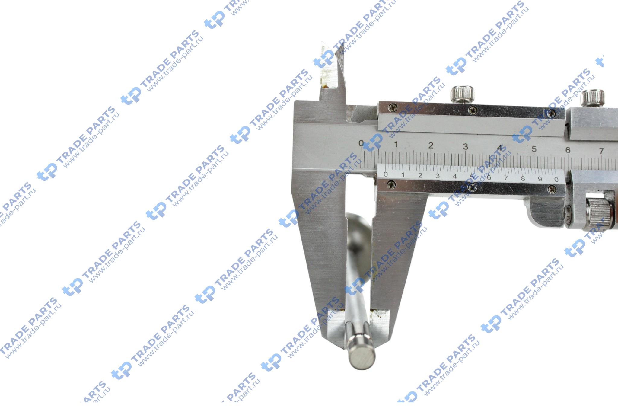 Реальная фотография клапан впускной 33*7*124,7 -30° iveco eutocargo/daf lf45/55