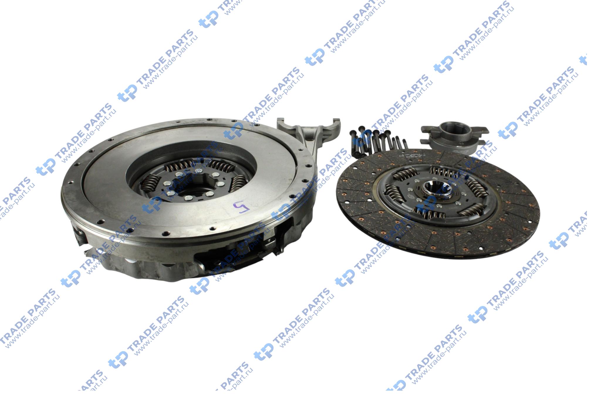 Реальная фотография комплект сцепления ford ecotorq 12,7 zf 16s2230 400 mm. twin disc