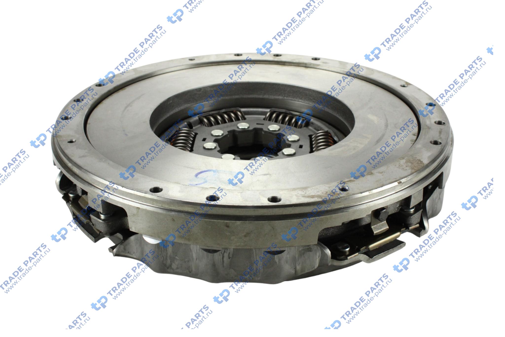 Реальная фотография корзина сцепления с одним диском без муфты ford ecotorq 12,7 zf 16s2230 400 mm. twin disc