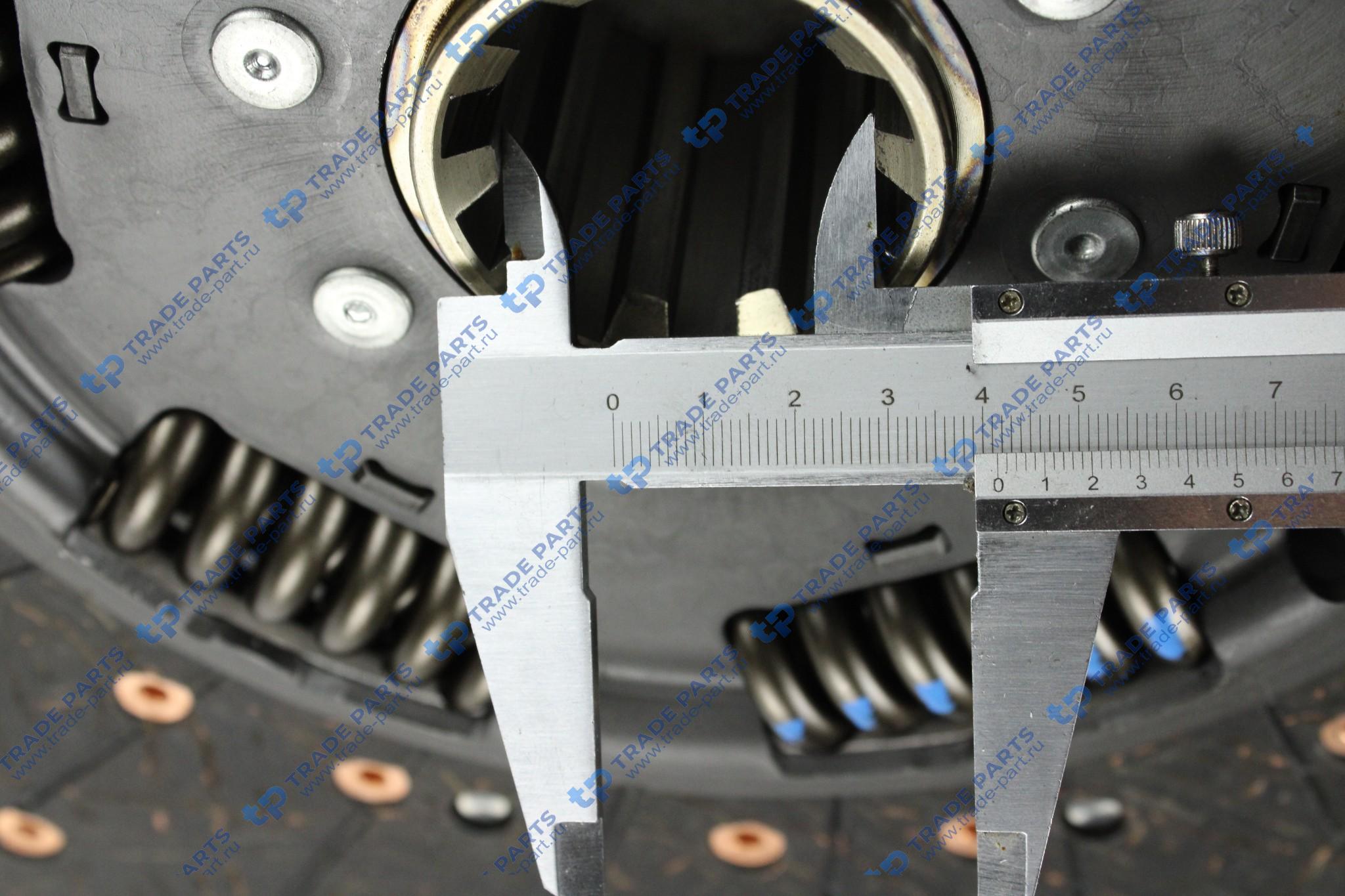 Реальная фотография комплект сцепления ford cargo ecotorq 9,0 zf 16s1620 430 mm.