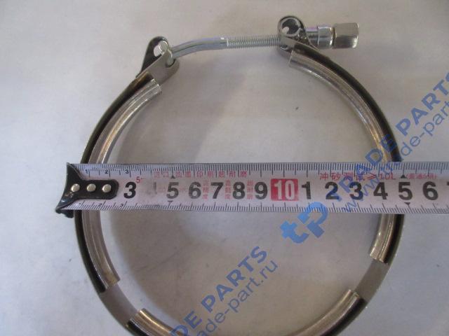 Реальная фотография хомут гофры d=145-155