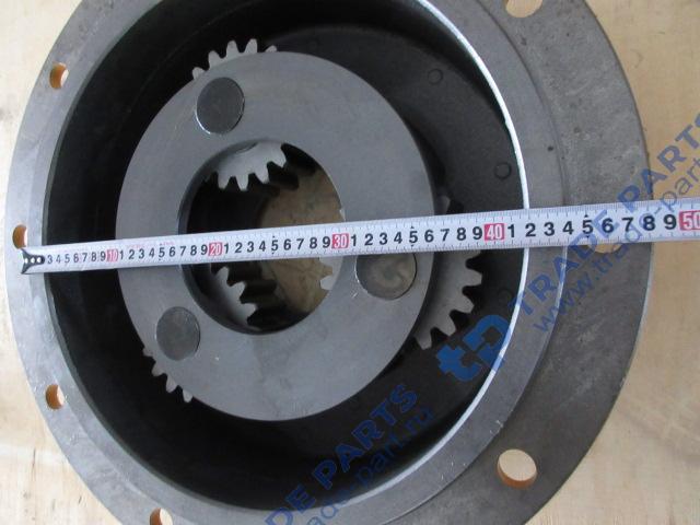 Реальная фотография бортовой редуктор в сборе (водило) 3 сателлита 83666205/404014a/2907000765 xcmg lw500fn/zl50fv, sdlg