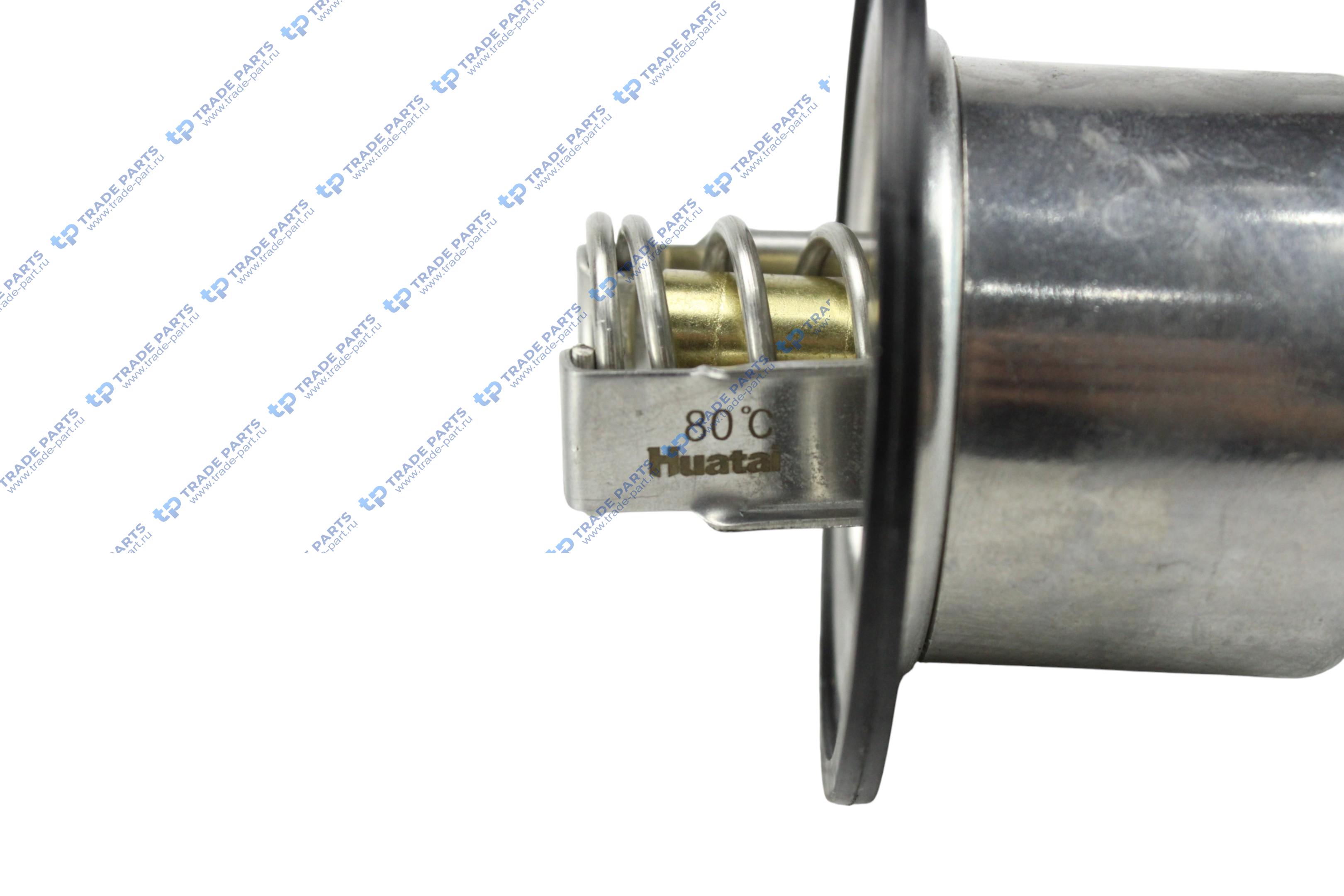 Реальная фотография термостат 82℃ без корпуса vg1500061202 howo huatai