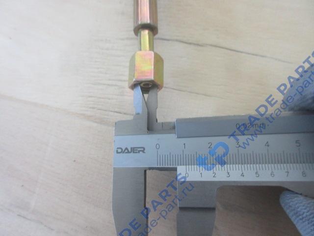 Реальная фотография шланг подъема кабины l=1060 одноколенный